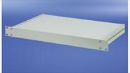 19 inch chassis kompleet 3HE (3U) 400 mm diep, aluminium